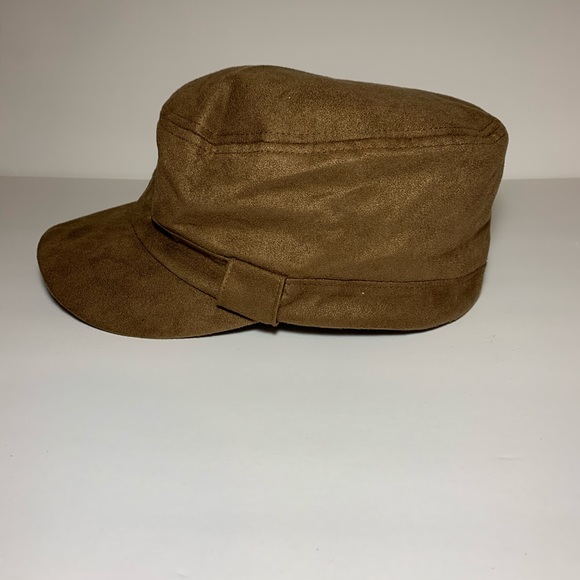 brown puma cap